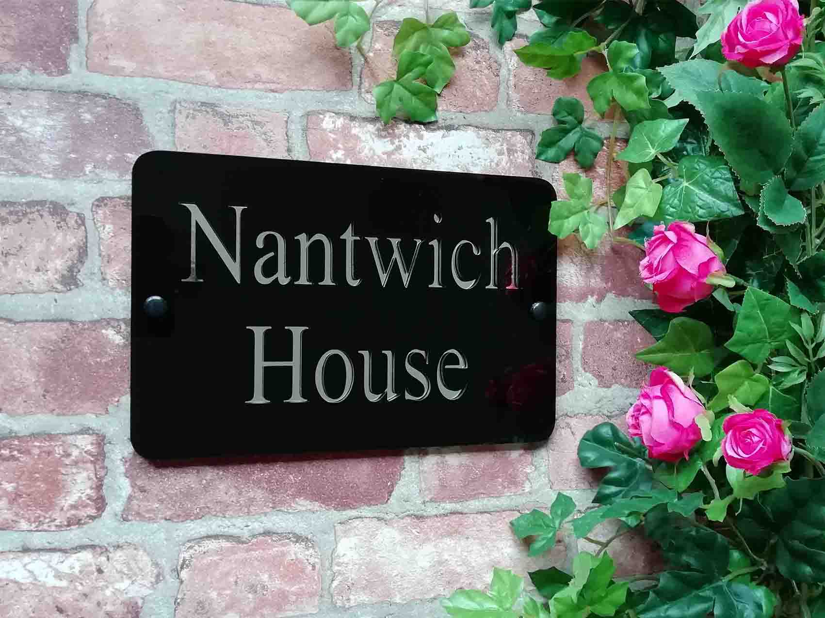 A4 Nantwich House Sign